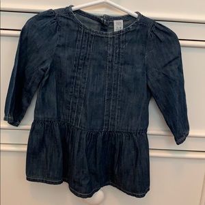 Baby girl denim dress